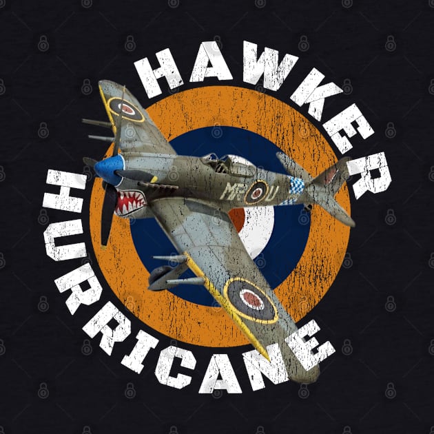 Hawker Hurricane WW2 Warbirds Warplanes by F&L Design Co.